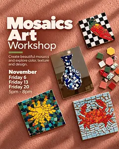 Crafting Mosaics - خدمة الواك-ان دون توجيه ARTSPACE