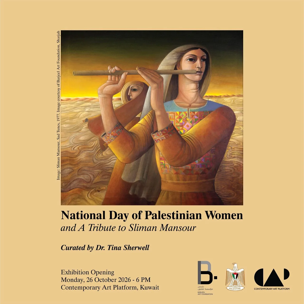 National Day of Palestinian Women By CAP Culture - Monday 26 Oct, 2026