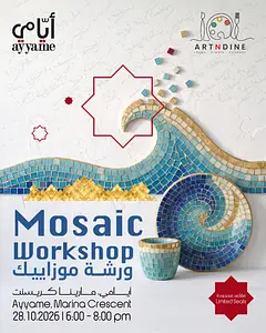 Mosaic Workshop Art N Dine