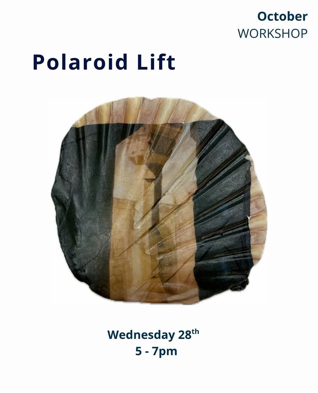 Polaroid Image Transfer Workshop By Khemia’e Darkroom - Wednesday 28 Oct, 2026