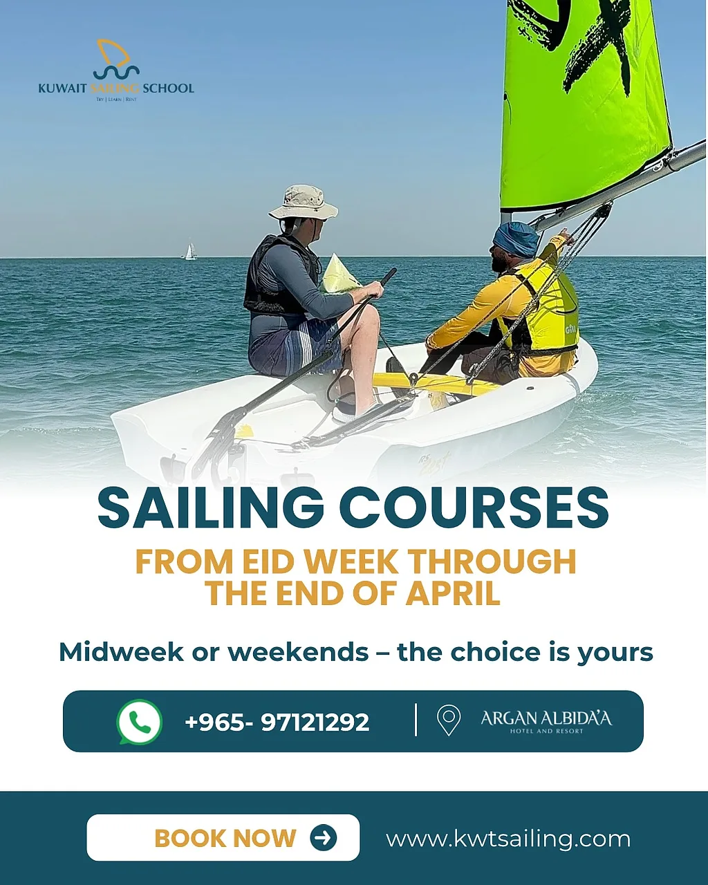 SAILING COURSES - دورات الإبحار By Kuwait Sailing School