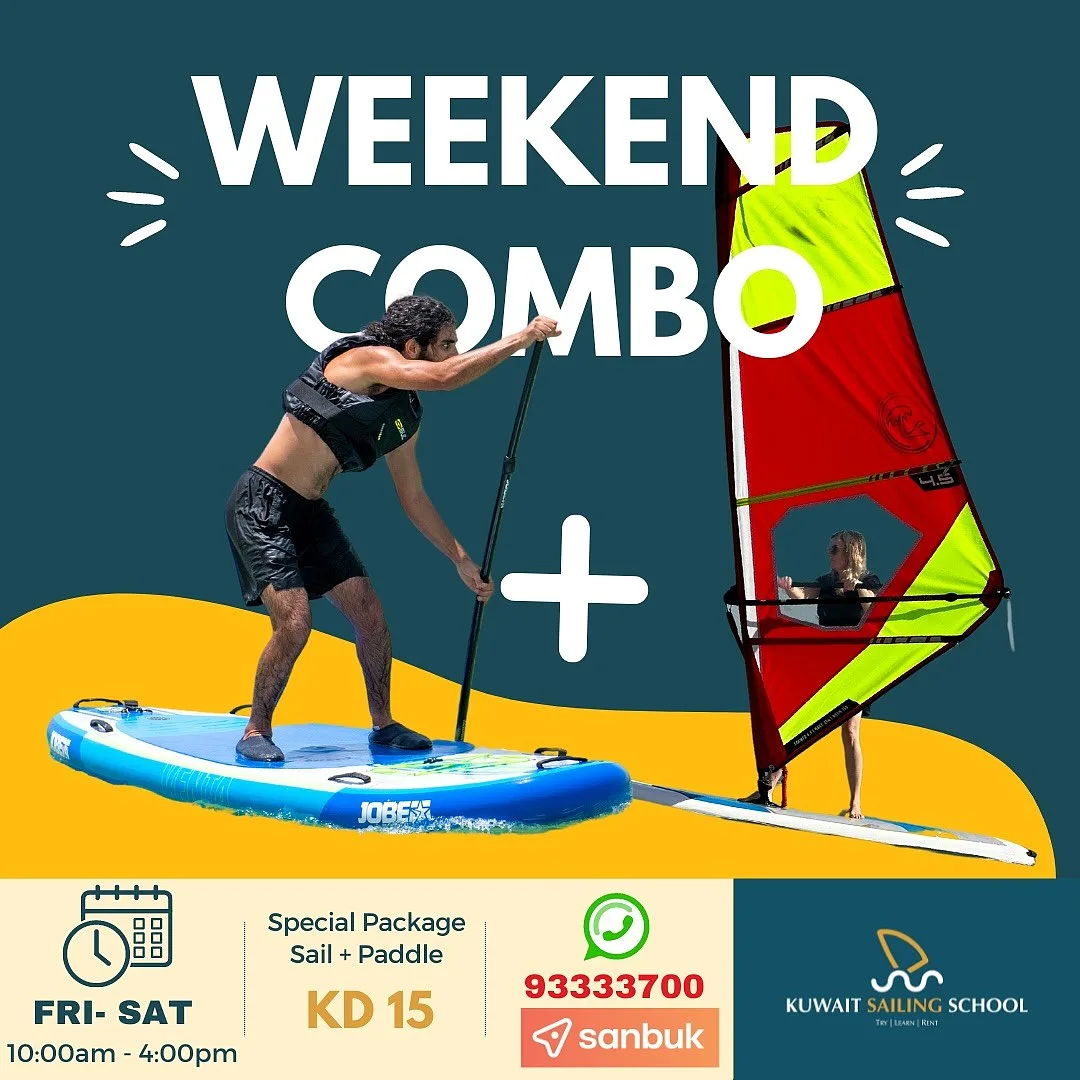 Weekend Sailing Combo By Kuwait Sailing School