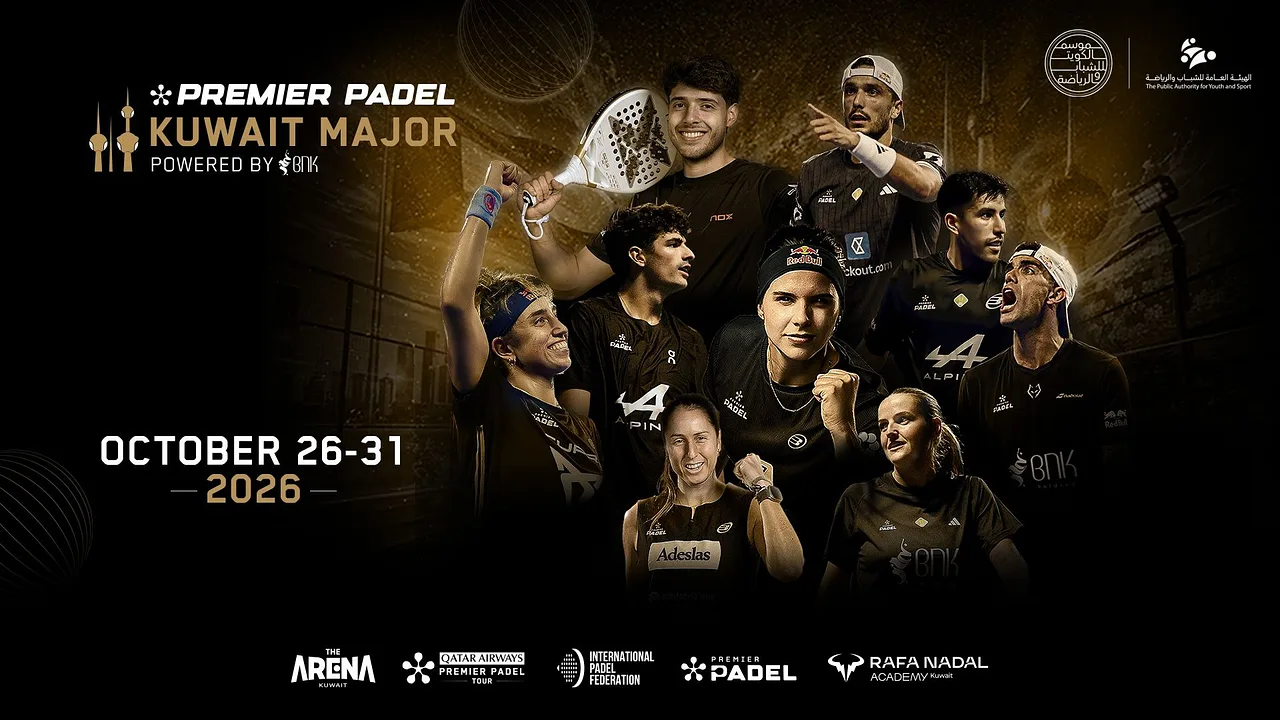 بطولة بريمير بادل كويت ميجر ٢٠٢٦ By The Arena Kuwait - Friday 23 Oct, 2026