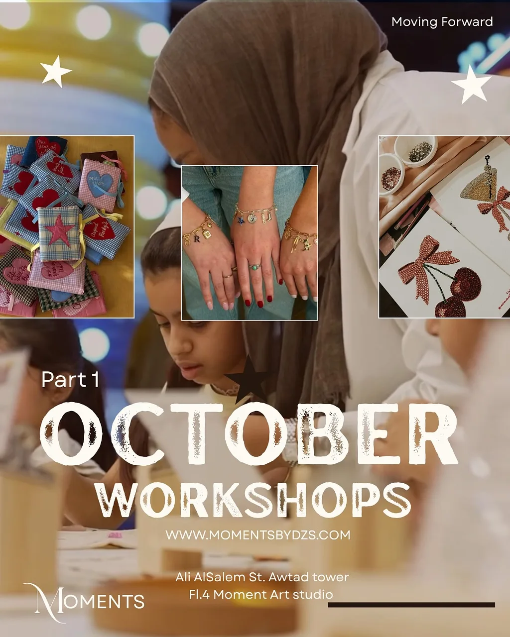 Moments October Workshops  By moments by dalal - Saturday 24 Oct, 2026