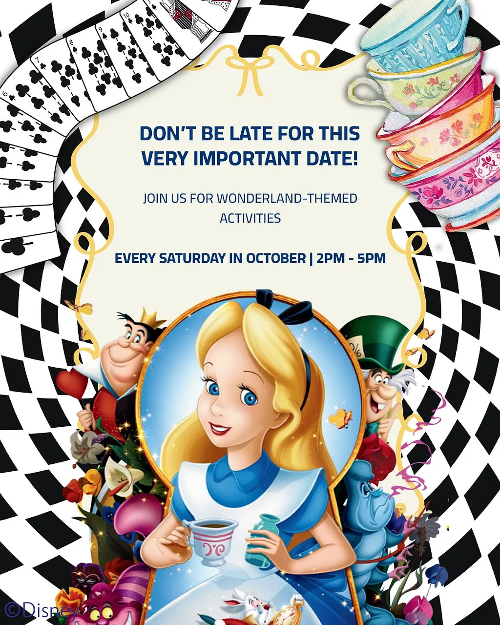 Step Into Wonderland! By Disney Store - Saturday 24 Oct, 2026