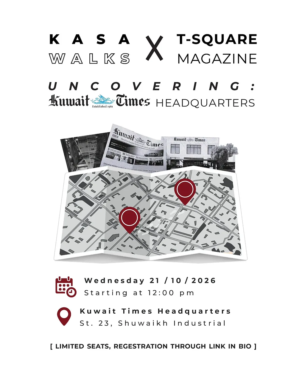 Uncovering Kuwait Times Head Quarters By KASA - Wednesday 21 Oct, 2026