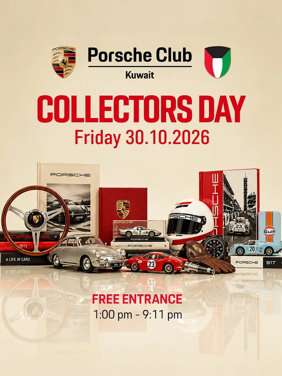 Porsche Collectors Exhibition By Porsche Club Kuwait - Friday 30 Oct, 2026