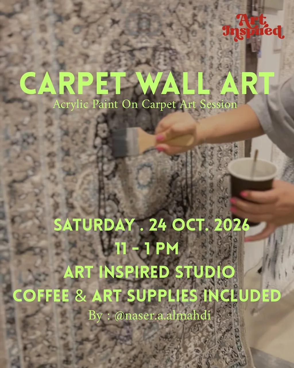 art By Art Inspired - Saturday 24 Oct, 2026