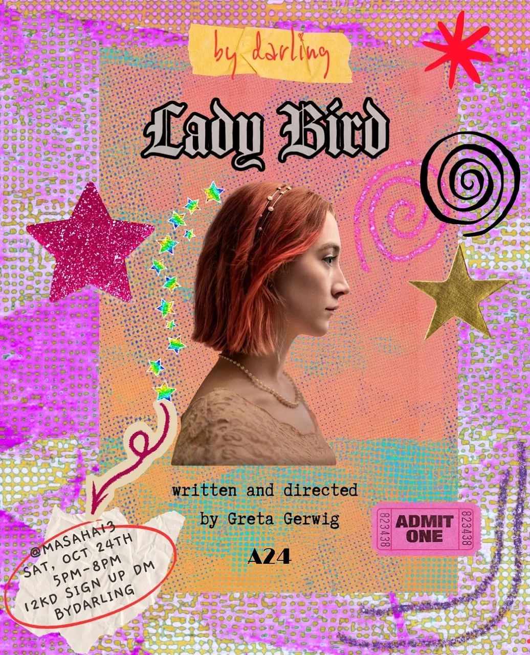 MOVIE + YAP - Lady Bird By Farah AlWugayan 🫧✨ - Saturday 24 Oct, 2026